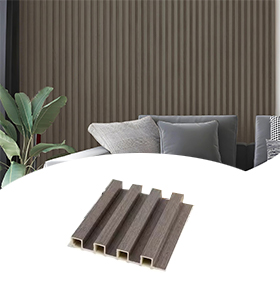 Plastic Slat Paneling WPC UV Cladding Fluted 3D Wall Panel para sa Dekorasyon ng Bahay