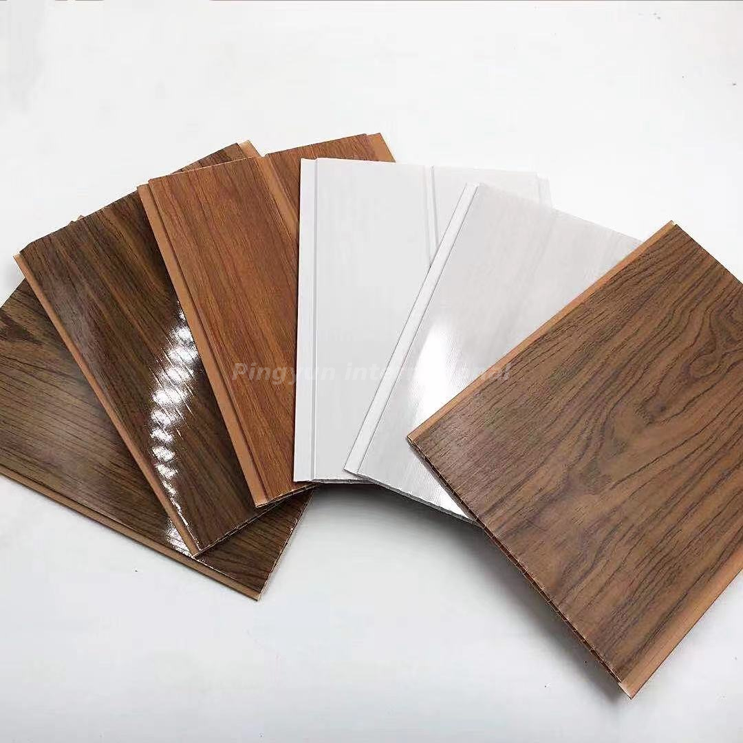 kulay abo Madaling malinis na PVC ceiling panel para sa kusina