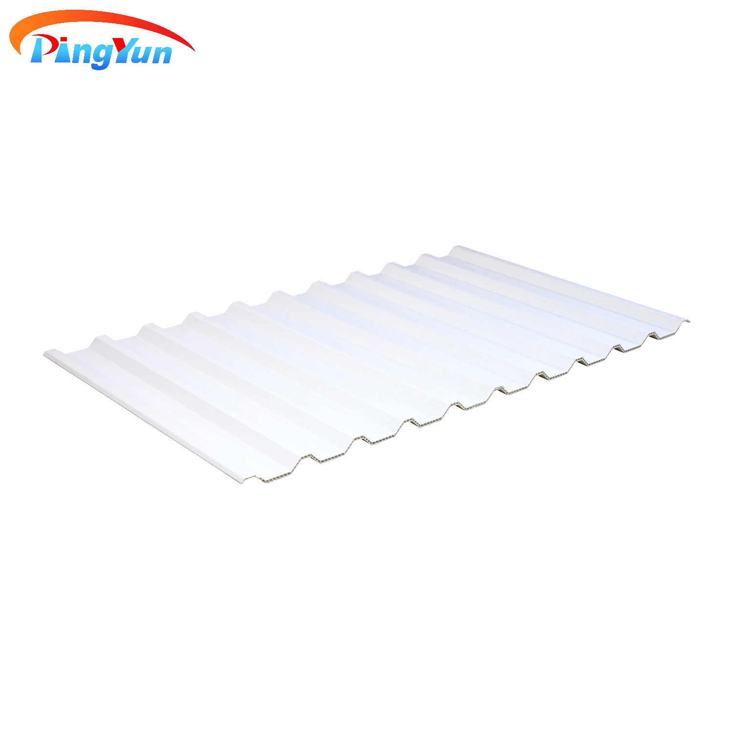 Heat Insulation Twin Walls Pvc Roof Sheet Hollow Roof Tile para sa Poultry Livestock Shed