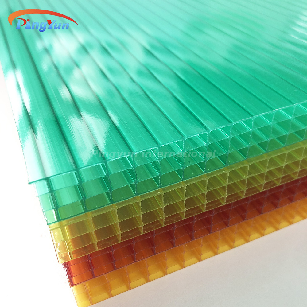 Transparent Hard Impact Polycarbonate sheet Para sa Bus Station