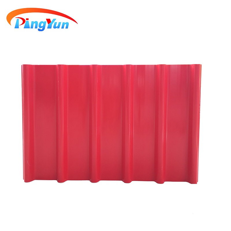  Techos de pvc fire proof pvc roof sheet bilang upvc plastic roof tile sa Peru