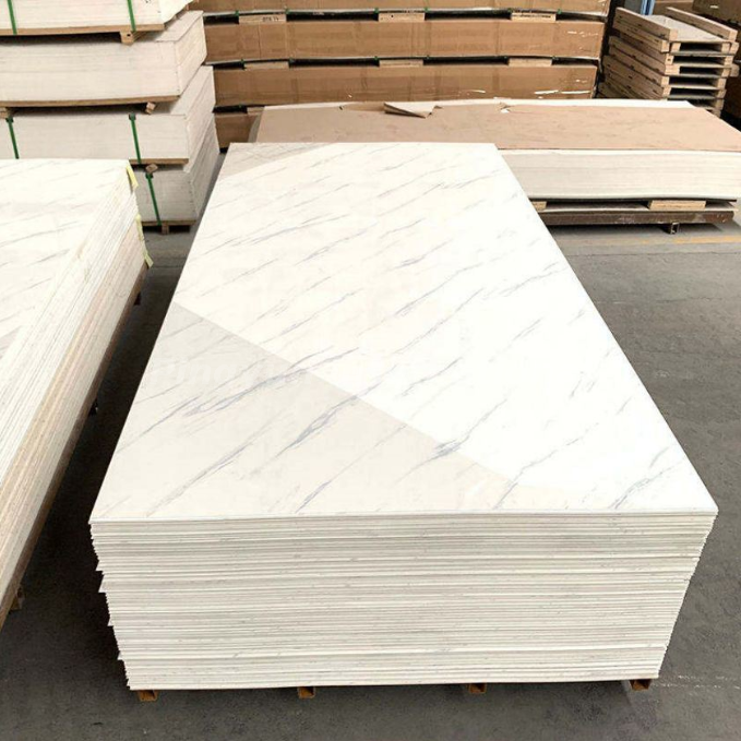 Marble Sheet 4X8 Dekorasyon na Panloob na Wall Dekorasyon Magandang Kalidad UV Marble