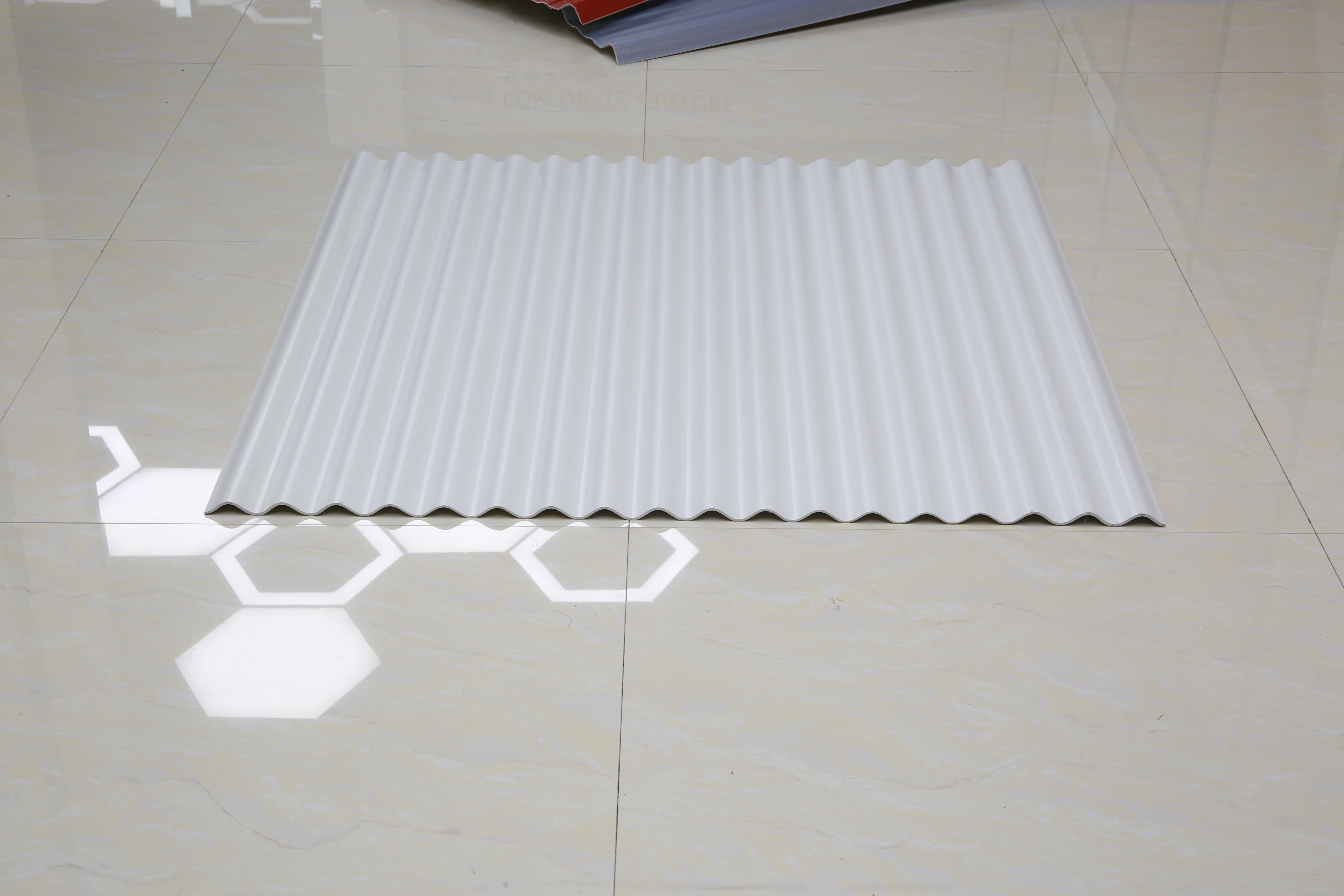 Hot sale magandang sound proof wave pvc plastic roof tile asa upvc roof sheet para sa wall cladding