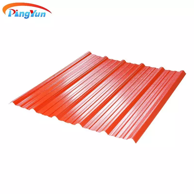 Heat Insulation Upvc Plastic Roof Tile Corrugated Roofing Sheet 3 Layer UPVC Roof Tile Teja De PVC